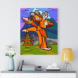 Shaolin Monk - Canvas Print