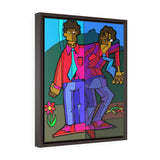 DoppleGanger - Framed Canvas Print